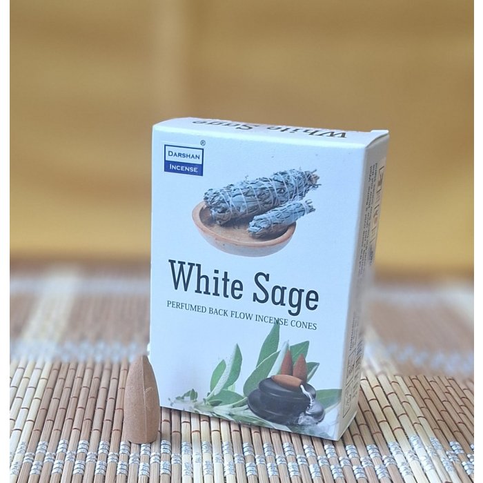 Darshan Geri Akış Tütsü -White Sage- 57340