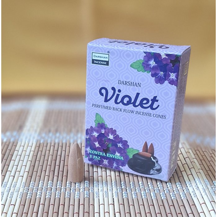 Darshan Geri Akış Tütsü -Violet- 57340