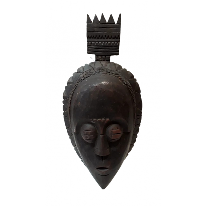 Ahşap Afrika Maske  30cm -55208-