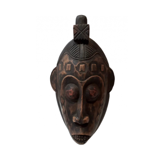 Ahşap Afrika Maske  30cm -55208-