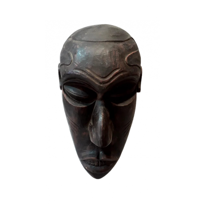 Ahşap Afrika Maske  45cm -55206-